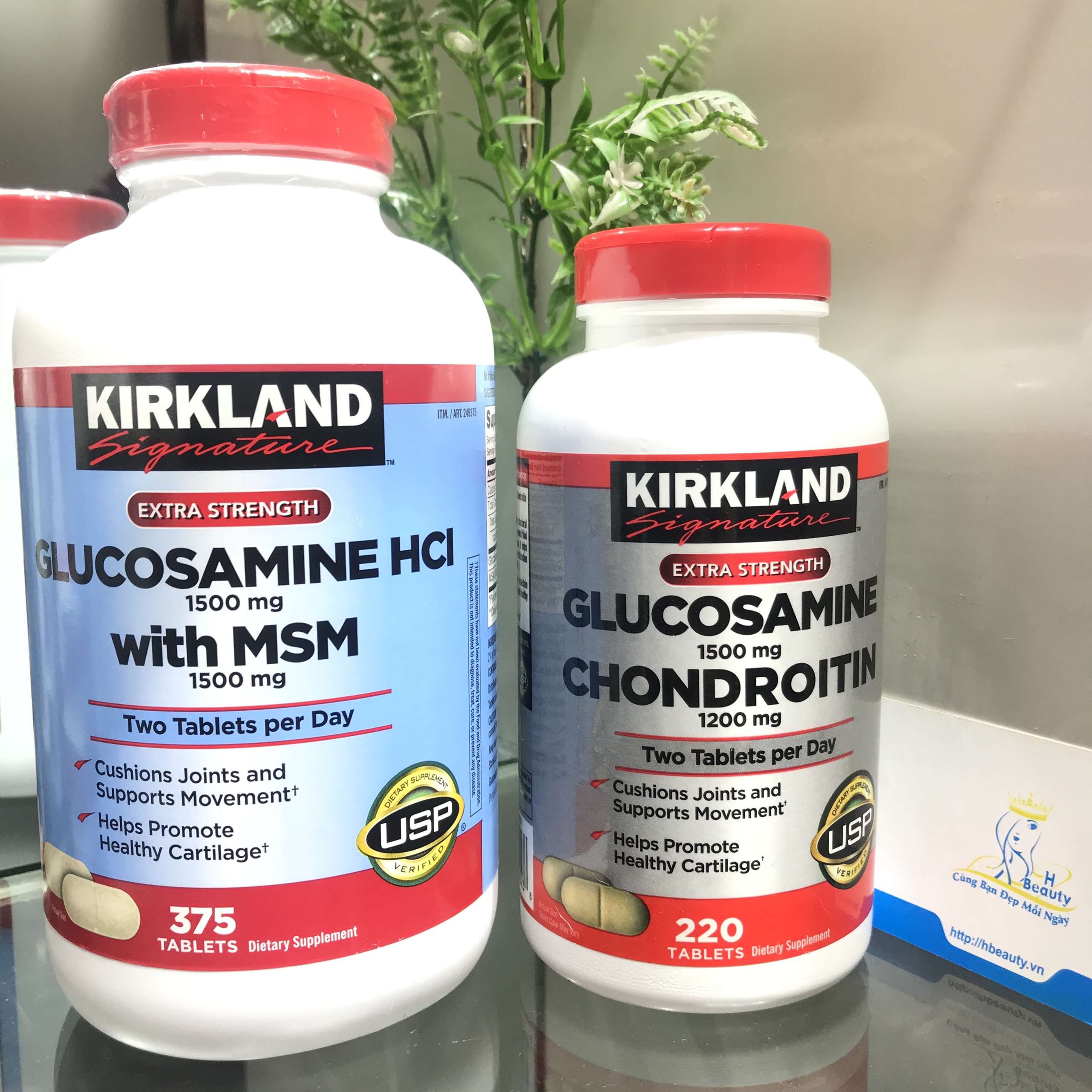 Viên bổ khớp Glucosamine thương hiệu Kirkland của mỹ