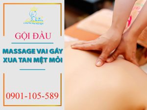 Gội đầu + massage cổ vai gáy
